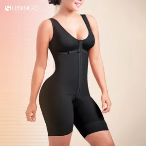 Aangepaste Fajas Colombianas Hoge Taille Tummy Controle Full Body Shaper Afslanken Butt Lifter Shorts Plus Size Vrouwen Shapewear
