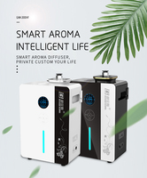 Diffuseur d'arôme de hall d'hôtel sans eau de bouteille de machine de parfum de contrôle de Wifi intelligent avec le système de la CAHT 800ml 12 Ce Commercial 17 DC12V
