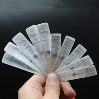 ISO18000-6C UHF RFID étiquettes de blanchisserie 70*15mm lavable tissu Textile puce thermoscellage pour hôtel linge gestion des échantillons gratuits