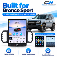 Pour Ford Bronco Sport 2021-2025, autoradio 12 pouces avec Apple CarPlay et Android Auto