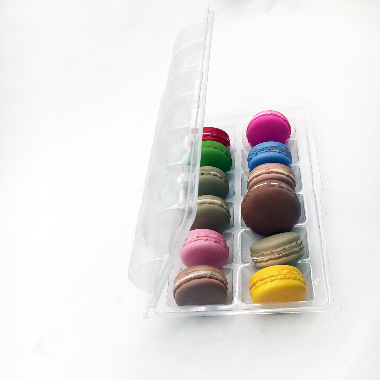 Customized Plastic Clam Shell Packaging Plastic Tray food grade
