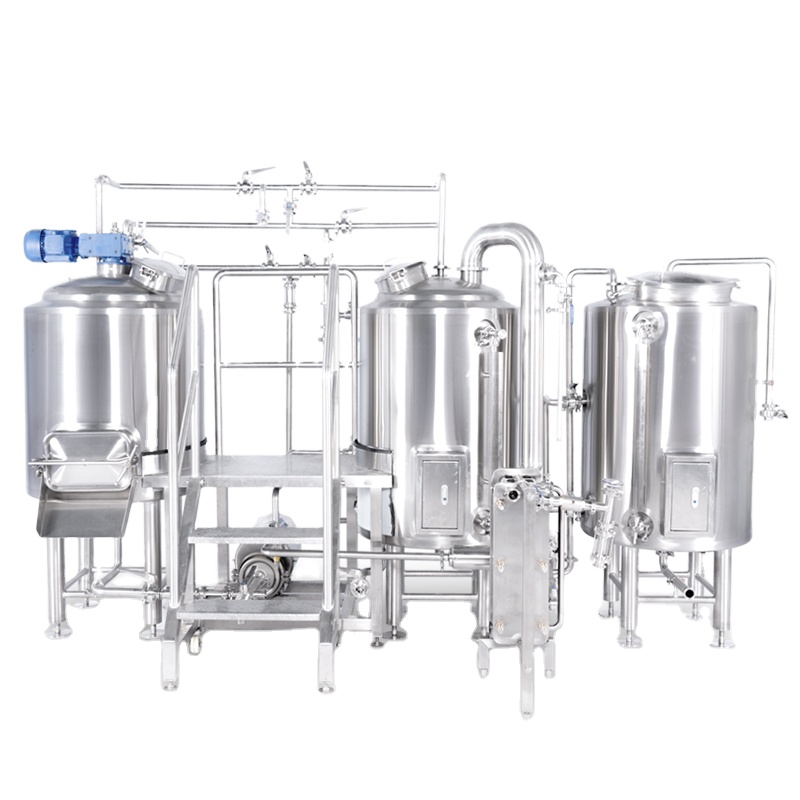 Small Micro Beer Brewing Equipment China 500l 5bbl 7BBL Turnkey Project of Brewery