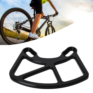 Protection de chaîne de vélo en alliage d'aluminium pour <span class=keywords><strong>VTT</strong></span>, compatible ISCG05 ISCG 03, pour plateaux 22T-46T, noir - Product Image 4