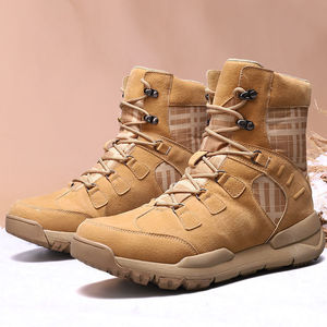 Botas de Senderismo para Hombre, Forradas de Lana, de Caña Alta, Botas de Nieve para Invierno, Zapatos de Trekking para Exteriores, Tacón Medio, Color Sólido, Botas Casuales - Product Image 3