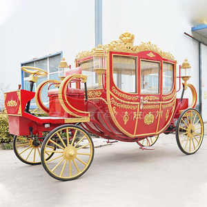 Carroza de Caballos Turística para Bodas Reales en Venta, Carro de Golf para 6 Personas en Oferta - Product Image 4