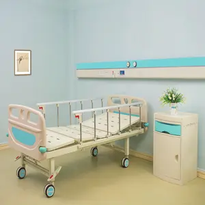 Manuel de montage lit médical avec 2 fonctions, mains-libres, manuel, pour lit d'hôpital, bon marché