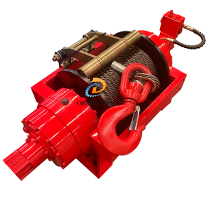 <span class=keywords><strong>Treuil</strong></span> <span class=keywords><strong>hydraulique</strong></span> de 44 000 lb (20 000 kg) avec câble en acier et crochet pour camions de récupération, remorques, dépanneuses et grues - Product Image 6