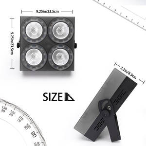 U`King 4 Eyes 3en1 48 LED RGB 150w Dmx Luz de Audiencia <span class=keywords><strong>Billy</strong></span> <span class=keywords><strong>Kimber</strong></span> Mercancía de Peaky Blinders - Product Image 3