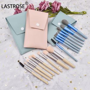 Juego de Brochas de Maquillaje Profesional de 11 Piezas, Marca Privada, Color Rosa, con Bolsa, Venta al Por Mayor - Product Image 6