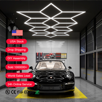 Livraison Gratuite, Instructions d'Installation Incluses, 361W-16 Diamants, Lumières de Garage et Atelier, Lumières de Détail, Lumières Flocon de Neige, Lumières de Lavage de Voiture