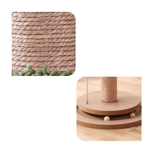 Fabricante personalizado de lujo verde real gato árbol al por mayor de alta resistencia gato alto árbol Torre mejor vendedor raspador <span class=keywords><strong>para</strong></span> <span class=keywords><strong>gatos</strong></span> grandes - Product Image 5