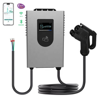 Nouvelle borne de recharge murale rapide pour véhicules électriques 7 kW 20 A AC, compatible CHAdeMO, CCS1, CCS2, GBT, protection IP54, garantie 2 ans