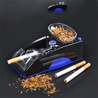 Máquina de Liar Cigarrillos Eléctrica Portátil para el Hogar, Mini Inyector Automático, Máquina para Hacer Cigarrillos de 8 mm