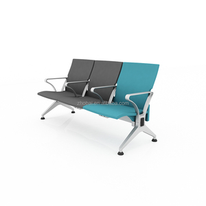Chaises d'attente d'hôpital modernes personnalisées de haute qualité, 1 à 5 places, en PU et alliage d'aluminium, garantie 5 ans pour les cliniques, les dentistes et les professionnels de la santé - Product Image 4