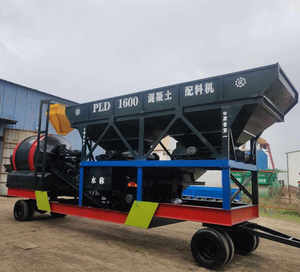 Trạm Trộn Bê Tông Di Động Giá Nhà Máy Sẵn Sàng Trộn Hàng Loạt Khô Trạm Trộn Bê Tông Di Động - Product Image 2