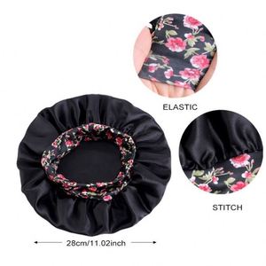 Vente en gros de bonnets en satin pour enfants unisexes avec logo personnalisé, bandes élastiques réglables, motifs de dessins animés pour toutes les saisons - Product Image 3