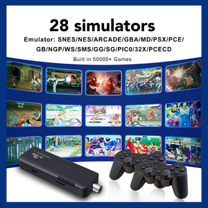 Consola de <span class=keywords><strong>Juegos</strong></span> Transfronteriza ISDB-T/DVB-T2, Decodificador de TV 4K Android de Doble Sistema con Función Inalámbrica para <span class=keywords><strong>Dos</strong></span> <span class=keywords><strong>Jugadores</strong></span> - Product Image 5