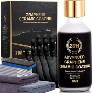 Revestimiento Cerámico de Grafeno Premium 20H, Ultra Brillante, Autolimpiante para Autos/Motocicletas/Barcos, Larga Duración, 60ml, Producto para el Cuidado del Automóvil - Product Image 1