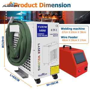 เครื่องเชื่อมเลเซอร์แบบมือถือ 1500W 2000W 3000W 4IN1 เครื่องเชื่อมไฟเบอร์เลเซอร์สำหรับโลหะ - Product Image 4