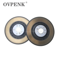 Disques de frein avant personnalisables pour AUDI A8 (4H2 4H8 4HC 4HL) Q5 (8RB) 380MM OE 4H0615301AB 4H0615301AA DF08078 Tout en fonte