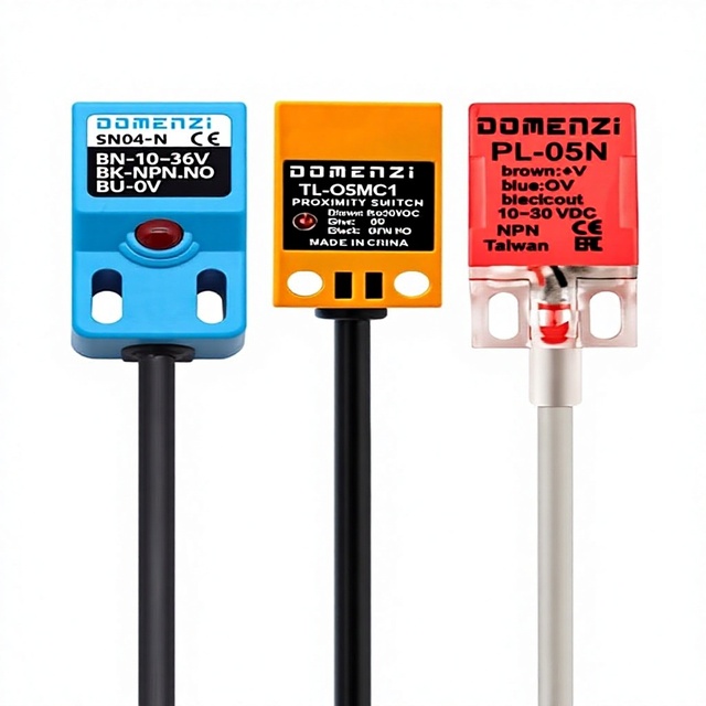 Inductive Square Metal Proximity Switch Sensor SN04-NP with TL-Q5MC1-Z Induction Probe PL-05N No Memory Universal Voltage