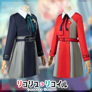 Disfraz de Cosplay de Anime <span class=keywords><strong>Lycoris</strong></span> Recoil para Mujer, Camisa, Uniforme, Falda, Calcetines, Traje, Disfraz de Mujer, Vestido, Disfraz de Halloween para Mujer - Product Image 2
