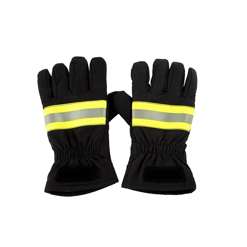 Fireman rescue tactical safety gloves with good flame retardancy function
