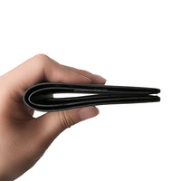 Grosir dompet kulit pria pola logo mewah dompet minimalis untuk pria