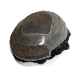 Nouveau Topper de Cheveux Naturels Vierge pour Femmes, Base en Dentelle Mono, Cheveux Raides - Product Image 4