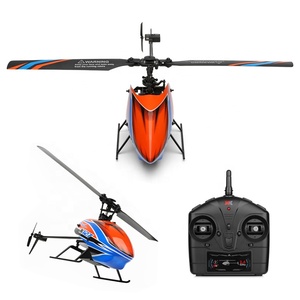 Helicóptero RC de una sola hélice <span class=keywords><strong>Wltoys</strong></span> <span class=keywords><strong>K127</strong></span> 2.4G 4 canales con control remoto, retención de altitud por presión de aire y giroscopio de 6 ejes - Product Image 1