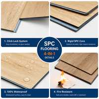 REGAL Bodenbelag Klebefreie Rutschfeste Fischgrät-Eiche Linoleum Vinyl Wasserdicht 4,5mm 5mm 5,5mm PVC Großbestellung