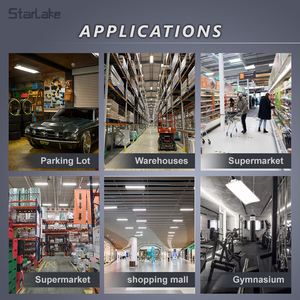 ETL 300 Wát 5000K <span class=keywords><strong>Led</strong></span> tuyến tính ánh sáng bay cao với cảm biến chuyển động 3 điện có thể điều chỉnh và 3cct có thể điều chỉnh <span class=keywords><strong>Led</strong></span> cửa hàng đèn cho hội thảo - Product Image 6