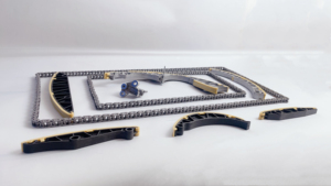 Заводская зубчатая цепь KUSIMA, комплект направляющих натяжителей для Audi Q5 Q7 VW Porsche Cayenne CRC <span class=keywords><strong>3</strong></span>,0 TDI VR6 diesel 059109507K - Product Image 3