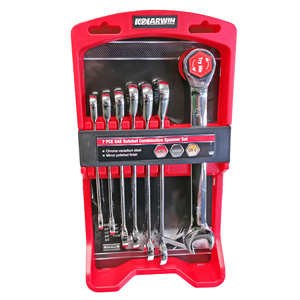 Kolarwin Stubby Combination Wrenches <strong>Set</strong> <strong>Ratchet</strong> Combination <strong>Spanner</strong> Wrench <strong>Set</strong> Mechanical Tool <strong>Set</strong> - Product Image 6