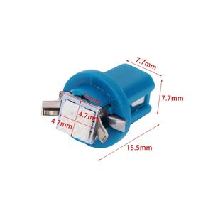 T5 B8.5d 1sd एलईडी लाइट कार डैशबोर्ड लाइट बल्ब कार वेज इंटीरियर इंस्ट्रूमेंट लैंप डैशबोर्ड साइड स्विच लैंप 12 वी सहायक उपकरण - Product Image 2