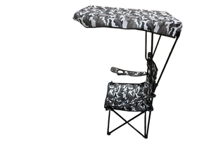Chaise de camping pliable légère, portable, durable et écologique avec auvent pour l'extérieur et la plage – Silla De Playa - Product Image 4