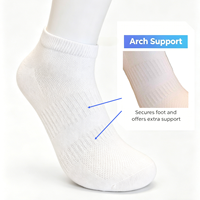 Chaussettes de sport basses en maille respirante et absorbante pour jeunes hommes, avec logo personnalisé, écologiques, pour l'entraînement quotidien – Vente en gros