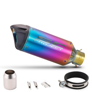 Tubo de Escape Modificado SC Pico de Pato para Motocicleta <span class=keywords><strong>Kawasaki</strong></span> Z900 <span class=keywords><strong>Z400</strong></span> Duke390 GSX-250R - Product Image 5