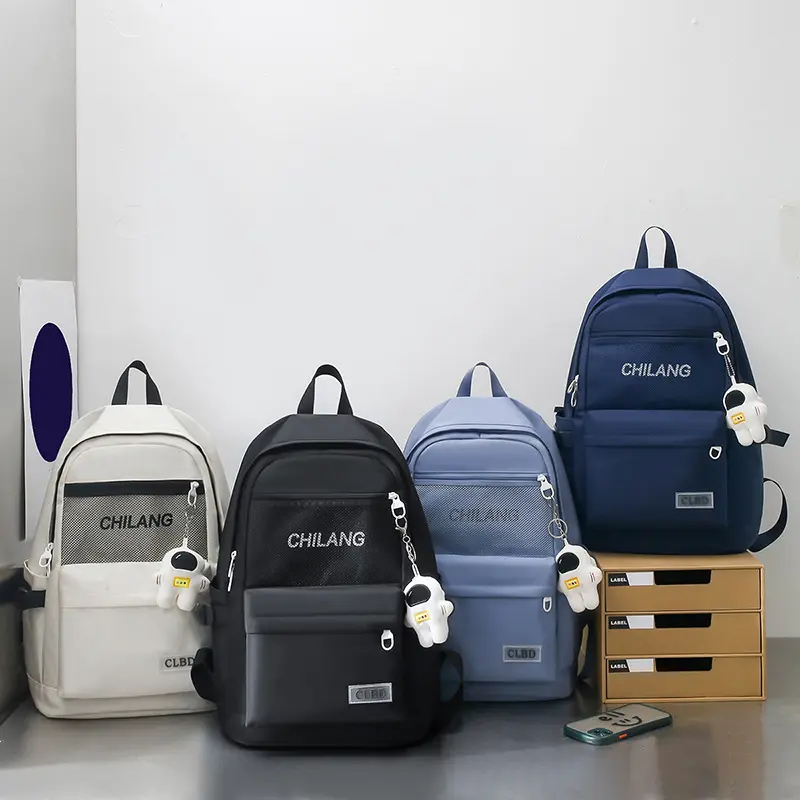 Rucksack für Damen 2024 Cheerleading-Rücksack Freizeit Junioren-Hochschul-Student Damen-Herren-Rücksack Leder