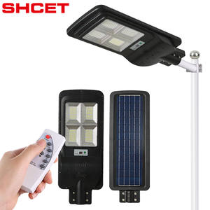 Réverbères solaires intégrés tout-en-un à haute luminosité avec support mural 200w 300w 400 watts pour l'éclairage de jardin - Product Image 6