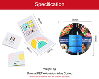 TGYW Fabricant – Disques anti-gouttes réutilisables en aluminium pour le versement de vin – Becs verseurs ronds anti-gouttes pour le vin