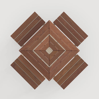 Elegante Mesa Cuadrada para Exteriores con Banco a Juego, Tablero de Madera Maciza, Estructura Metálica, Resistente, Juego de Asientos para Jardín, Parque o Camping, para Todas las Estaciones
