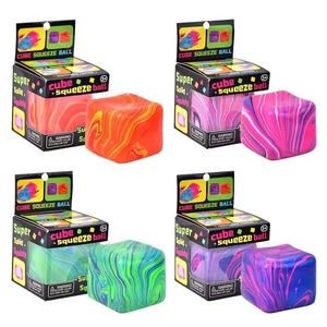 บอลบีบลดความเครียด Botu Squishy ขายส่ง มอลโทส ไรโอลไลท์ รูปทรงลูกบาศก์นุ่มนิ่ม ของเล่นบีบคลายเครียด - Product Image 6