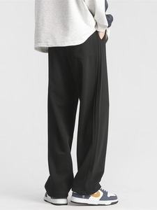 Pantaloni Sportivi <span class=keywords><strong>Casual</strong></span> da Uomo di Alta Qualità, Taglio Dritto con Coulisse, Vita Media, Tessuto Pesante, Vendita all'Ingrosso - Product Image 2