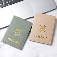Porte-passeport en cuir, étui de voyage, batterie externe, blocage RFID, fermeture éclair unique, pour documents de voyage, cartes et argent