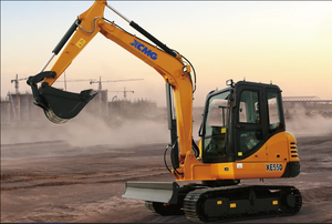 XE55D Prix de gros Mini-excavatrice hydraulique sur chenilles de 5 tonnes avec godet 4 en 1 pour mini-excavatrice sur chenilles à tarière - Product Image 3