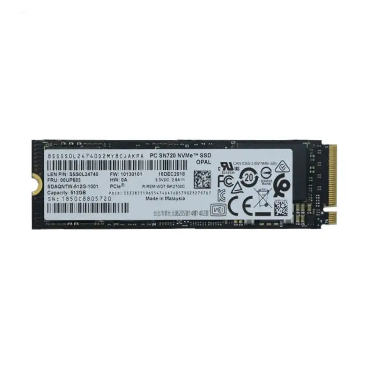 Хорошее качество для Yoga Edge Helix 512 ГБ SSD жесткий диск 00UP735