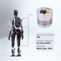 Actuador Robótico ZBDynamiX Cobot Bldc de Alto Torque 120Nm para Robots Humanoides Inteligentes Unitree