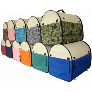 Multicolor Breathable Pet Carrier Soft Crate Foldable Pet Travel Carrier Bag Outdoor For Dogs And Cats