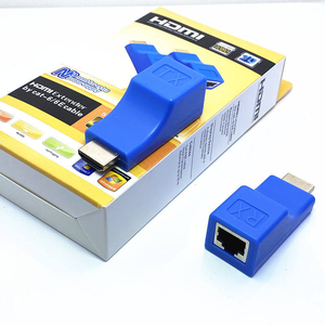 1080p 4K HDMI extender 30m cross-border HDMI <b>cable</b> 6 Cat-6 <b>Rj45</b> HDMI extender HD audio video accessory - Product Image 5